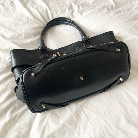 Burberry Black Leather Bridle Bag - Picture 4 of 8